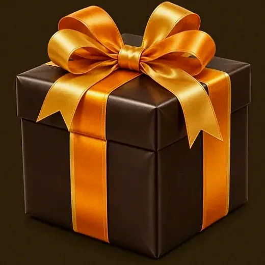 Ribbon gift box — Uptown Pokies
