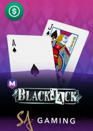 M Blackjack live game cover
