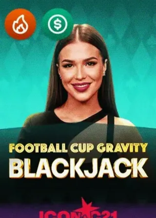 Football Cup Gravity Blackjack live game cover