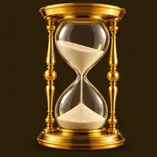 Golden hourglass — Uptown Pokies