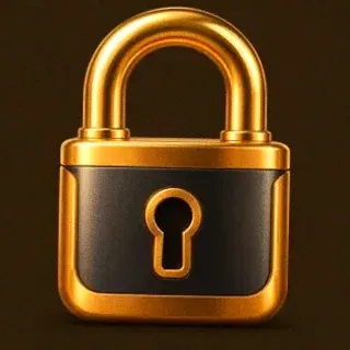 Metal padlock — Uptown Pokies