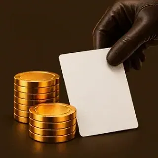 Hand dealing card — Uptown Pokies