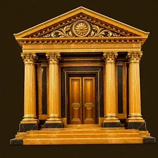 Classical bank building — Uptown Pokies